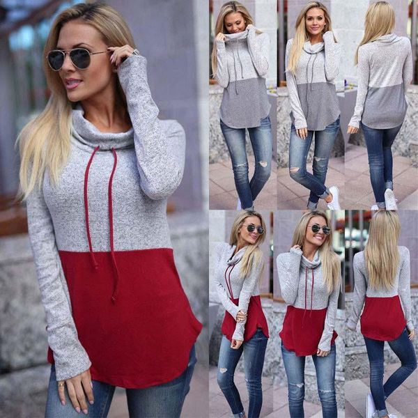 women's hoodies & sweatshirts womens patchwork sweatshirt 2021 autumn winter ladies girls contrast color hooded jumper pullover plus s, Black
women's hoodies & sweatshirts womens patchwork sweatshirt 2021 autumn winter ladies girls contrast color hooded jumper pullover plus s, Black