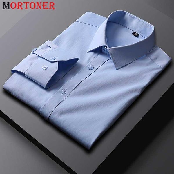 men's casual shirts long sleeve slim fit dress cotton business formal shirt men easy care button down male chemise homme, White;black
men's casual shirts long sleeve slim fit dress cotton business formal shirt men easy care button down male chemise homme, White;black
