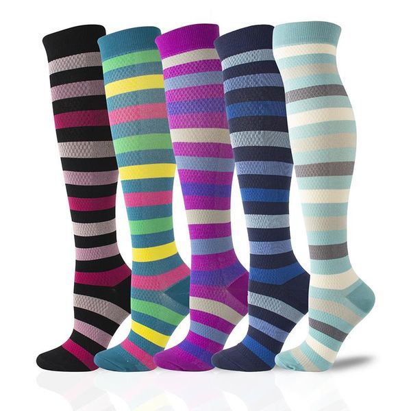 men's socks elastic outdoor compression stockings women breathable fitness sport for anti-fatigue protect feet, Black
men's socks elastic outdoor compression stockings women breathable fitness sport for anti-fatigue protect feet, Black