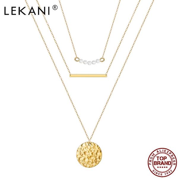 chains lekani gold colour europe and america style necklaces for women round shape strip pearl lady fashion anniversary jewelry on sale, Silver
chains lekani gold colour europe and america style necklaces for women round shape strip pearl lady fashion anniversary jewelry on sale, Silver