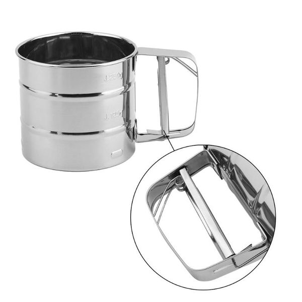 baking & pastry tools handheld cake tool stainless steel mechanical icing sugar shaker sieve cup mesh powder flour accessory
baking & pastry tools handheld cake tool stainless steel mechanical icing sugar shaker sieve cup mesh powder flour accessory