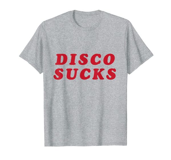 retro disco sucks t shirt for vintage 70s nostalgia fan, White;black
retro disco sucks t shirt for vintage 70s nostalgia fan, White;black
