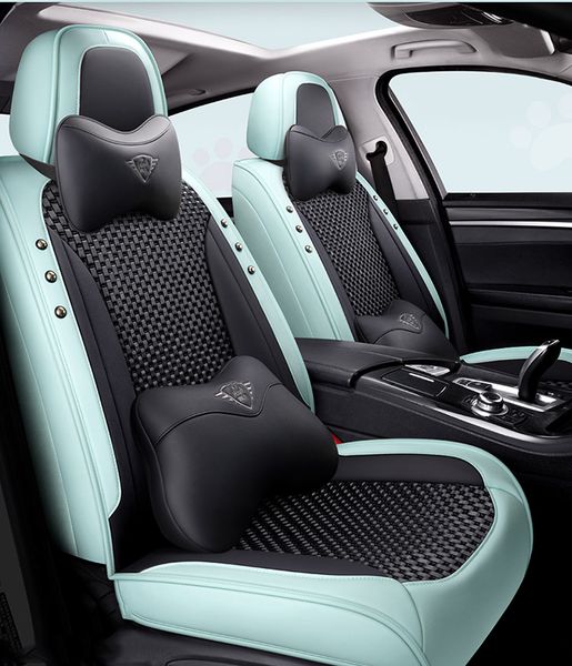 car accessory seat cover for sedan suv durable leather universal five seats set cushion including front and rear covers full covered gray de
car accessory seat cover for sedan suv durable leather universal five seats set cushion including front and rear covers full covered gray de
