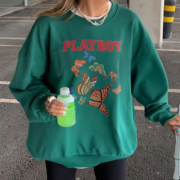 women's hoodies & sweatshirts ins fashion women winter loose sweater adults butterfly letter print long sleeve round neck pullover, Black
women's hoodies & sweatshirts ins fashion women winter loose sweater adults butterfly letter print long sleeve round neck pullover, Black