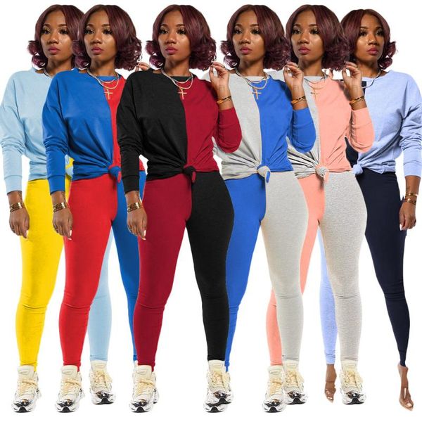 women's tracksuits 2021 autumn casual suit european and american fashion stitching sports long sleeve pants two-piece set, Gray
women's tracksuits 2021 autumn casual suit european and american fashion stitching sports long sleeve pants two-piece set, Gray
