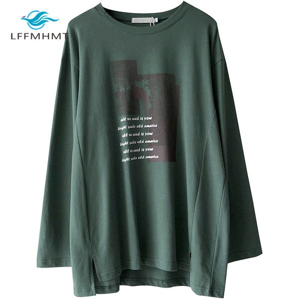 women spring and autumn fashion brand korea style letter print cotton long sleeve t-shirt female casual loose tee tshirts cloth, White
women spring and autumn fashion brand korea style letter print cotton long sleeve t-shirt female casual loose tee tshirts cloth, White
