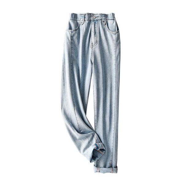 women's jeans shuchan 77% cotton women ankle-length pants mid straight fashion clothes pantalones vaqueros mujer, Blue
women's jeans shuchan 77% cotton women ankle-length pants mid straight fashion clothes pantalones vaqueros mujer, Blue