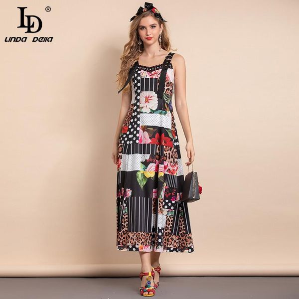 della 2021 fashion runway summer vintage vacation dress women spaghetti strap stylish dot leopard print midi casual dresses, Black;gray
della 2021 fashion runway summer vintage vacation dress women spaghetti strap stylish dot leopard print midi casual dresses, Black;gray