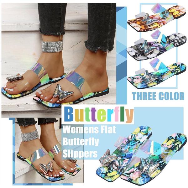 slippers women's printed butterfly flat beach sandals slide shoes comfort slipper outdoor 2021, Black
slippers women's printed butterfly flat beach sandals slide shoes comfort slipper outdoor 2021, Black
