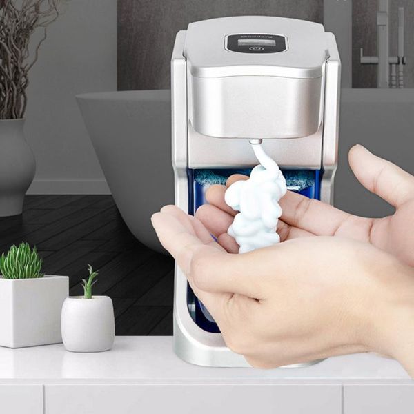 liquid soap dispenser automatic induction foam wall-mounted no touch smart sensor bubble machine
liquid soap dispenser automatic induction foam wall-mounted no touch smart sensor bubble machine