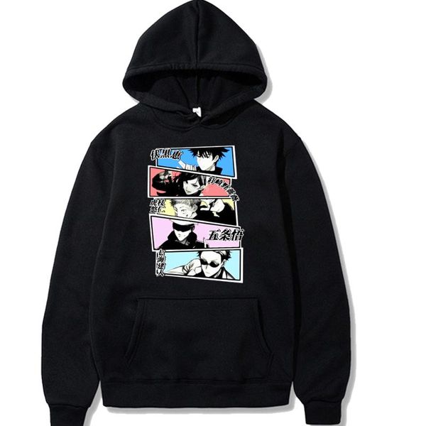 men's hoodies & sweatshirts men and women japanese anime jujutsu kaisen printing loose cartoon unisex, Black
men's hoodies & sweatshirts men and women japanese anime jujutsu kaisen printing loose cartoon unisex, Black