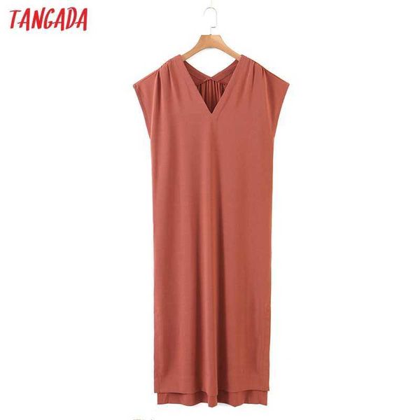 tangada summer women solid oversized loose long dress v neck ladies maxi dress vestidos 8h69 210609, Black;gray
tangada summer women solid oversized loose long dress v neck ladies maxi dress vestidos 8h69 210609, Black;gray