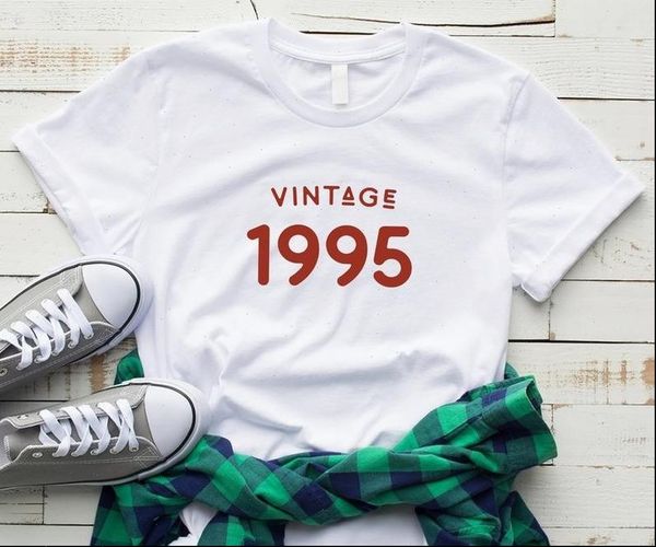 vintage womens 1995 letter print t shirt women short sleeve o neck loose tee camisetas mujer, White
vintage womens 1995 letter print t shirt women short sleeve o neck loose tee camisetas mujer, White
