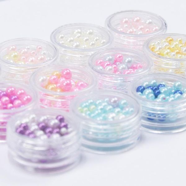 nail art decorations 12bottles/set colorful cotton pearl craft decoration mixed-size micro round beads false tips manicure accessories ws#48, Silver;gold
nail art decorations 12bottles/set colorful cotton pearl craft decoration mixed-size micro round beads false tips manicure accessories ws#48, Silver;gold