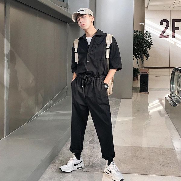 men's pants 2021 retro short sleeve mens jumpers muslim clothes spring summer autumn jumpsuits working, Black
men's pants 2021 retro short sleeve mens jumpers muslim clothes spring summer autumn jumpsuits working, Black