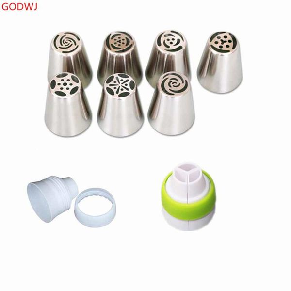 baking & pastry tools gowdj 8pcs set russian stainless steel icing piping nozzles flower cream tips cupcake cake decorating
baking & pastry tools gowdj 8pcs set russian stainless steel icing piping nozzles flower cream tips cupcake cake decorating