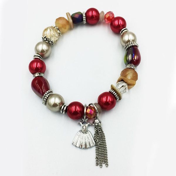 charm bracelets hanjing brand multi-layer seed beads women's bracelet tassel chains & bangles strand stretch wedding jewelry, Golden;silver
charm bracelets hanjing brand multi-layer seed beads women's bracelet tassel chains & bangles strand stretch wedding jewelry, Golden;silver