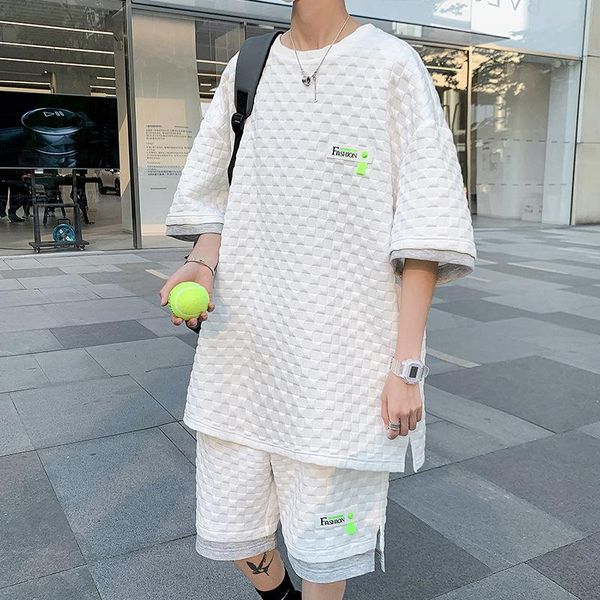 men's tracksuits men clothing set summer shorts suit short-sleeved t-shirt casual trend fake two piece clothes a of korean handsome, Gray
men's tracksuits men clothing set summer shorts suit short-sleeved t-shirt casual trend fake two piece clothes a of korean handsome, Gray