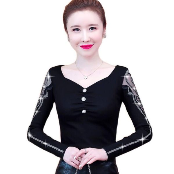 fashion lace diamonds patchwork women blouses long sleeve vintage blouse shirts korean plus size blusas mujer women's &, White
fashion lace diamonds patchwork women blouses long sleeve vintage blouse shirts korean plus size blusas mujer women's &, White