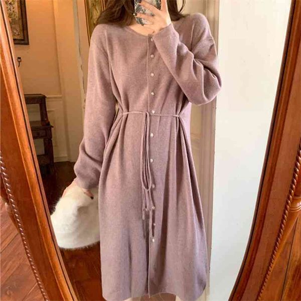 casual maxi knitted sweater dress women autumn winter long warm soft elegant ladies sleeve jumper 210427, Black;gray
casual maxi knitted sweater dress women autumn winter long warm soft elegant ladies sleeve jumper 210427, Black;gray