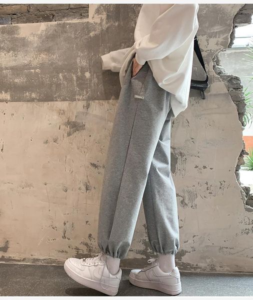 women's pants & capris real s college style fashion all-matching loose casual, Black;white
women's pants & capris real s college style fashion all-matching loose casual, Black;white