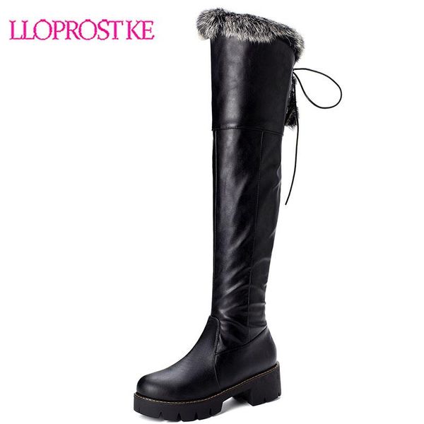 boots lloprost ke 2021 pu leather round toe lace up zipper women shoes fashion middle heel warm fur winter over the knee size 43, Black
boots lloprost ke 2021 pu leather round toe lace up zipper women shoes fashion middle heel warm fur winter over the knee size 43, Black