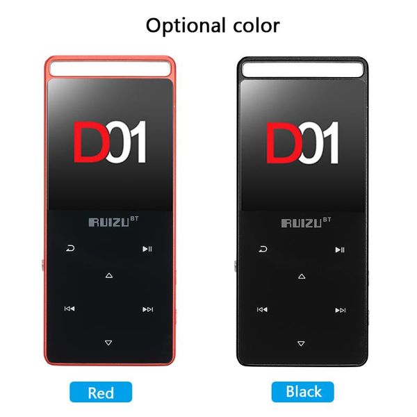 & mp4 players ruizu d01 bluetooth mp3 player 4g/8g touch button recorder hifi fm clock video pedometer usb bt music
& mp4 players ruizu d01 bluetooth mp3 player 4g/8g touch button recorder hifi fm clock video pedometer usb bt music