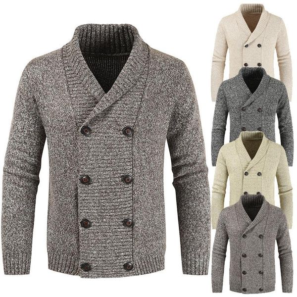 men's sweaters winter brown men sweater double breasted long sleeve oversized knitted cardigan knitwear casual thick boy vintage xxxl, White;black
men's sweaters winter brown men sweater double breasted long sleeve oversized knitted cardigan knitwear casual thick boy vintage xxxl, White;black