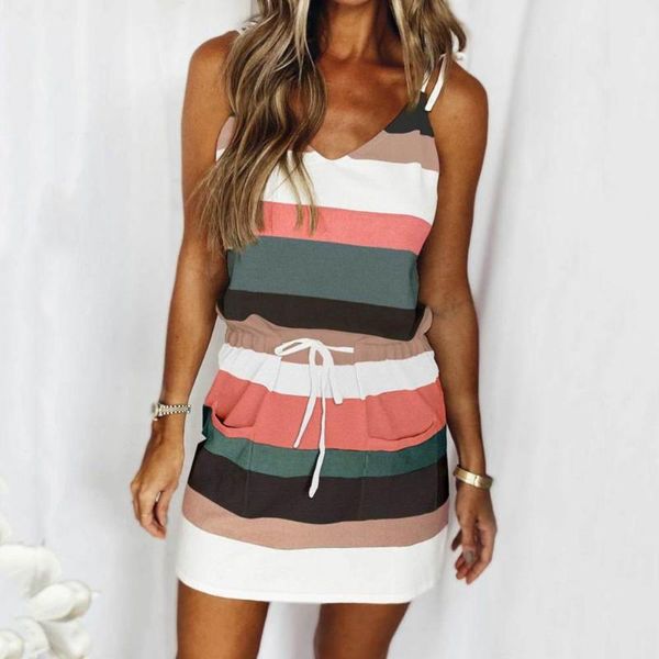 casual dresses lady dress adjustable with drawstring summer waistband for daily life, Black;gray
casual dresses lady dress adjustable with drawstring summer waistband for daily life, Black;gray