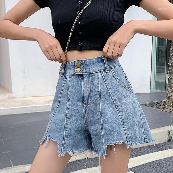 high waisted blue black wide leg women's denim shorts women classic vintage casual female 2021 summer tassel short jeans y731
high waisted blue black wide leg women's denim shorts women classic vintage casual female 2021 summer tassel short jeans y731