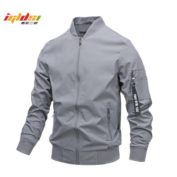 men's pilot bomber jacket 2021 fashion baseball hip hop streetwear coats zipper coat brand windbreaker size m-3xl jackets, Black;brown
men's pilot bomber jacket 2021 fashion baseball hip hop streetwear coats zipper coat brand windbreaker size m-3xl jackets, Black;brown