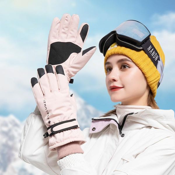 five fingers gloves thicken womens ski snowboard snow winter sports warm cold waterproof cycling leather non-slip touch screen, Blue;gray
five fingers gloves thicken womens ski snowboard snow winter sports warm cold waterproof cycling leather non-slip touch screen, Blue;gray