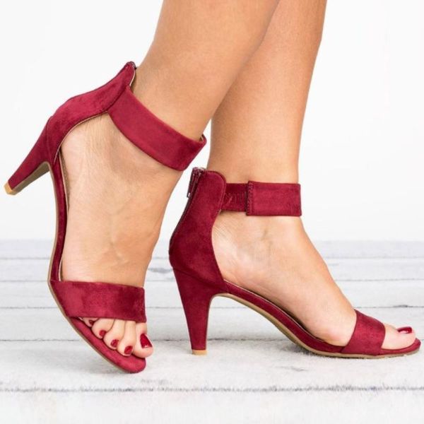 dress shoes sandalias summer women sandals open toe with 5cm high heels female thin heel woman 2021 mujer, Black
dress shoes sandalias summer women sandals open toe with 5cm high heels female thin heel woman 2021 mujer, Black