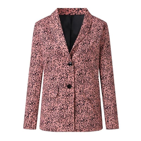 women's jackets 2021 autumn winter leopard print women jacket coats ladies casual with pockets fashion ol office female coat outerwear, Black;brown
women's jackets 2021 autumn winter leopard print women jacket coats ladies casual with pockets fashion ol office female coat outerwear, Black;brown
