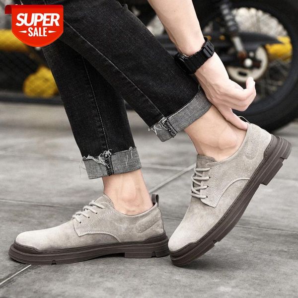increase men's casual tooling shoes spring and autumn models breathable retro frosted british trend martin #kb9i, Black
increase men's casual tooling shoes spring and autumn models breathable retro frosted british trend martin #kb9i, Black