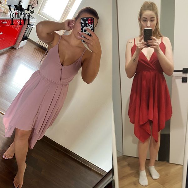 2021yornmona 2021 solid summer women dress chic adjustable strap v-neck irregular boho dress backless slim waist beach dress, Black;gray
2021yornmona 2021 solid summer women dress chic adjustable strap v-neck irregular boho dress backless slim waist beach dress, Black;gray