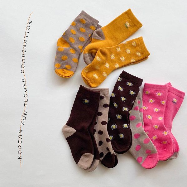 cotton trend children's socks polka dot sunflower boys/girls tube sock breathable soft cute baby clothes accessorios, Pink;yellow
cotton trend children's socks polka dot sunflower boys/girls tube sock breathable soft cute baby clothes accessorios, Pink;yellow