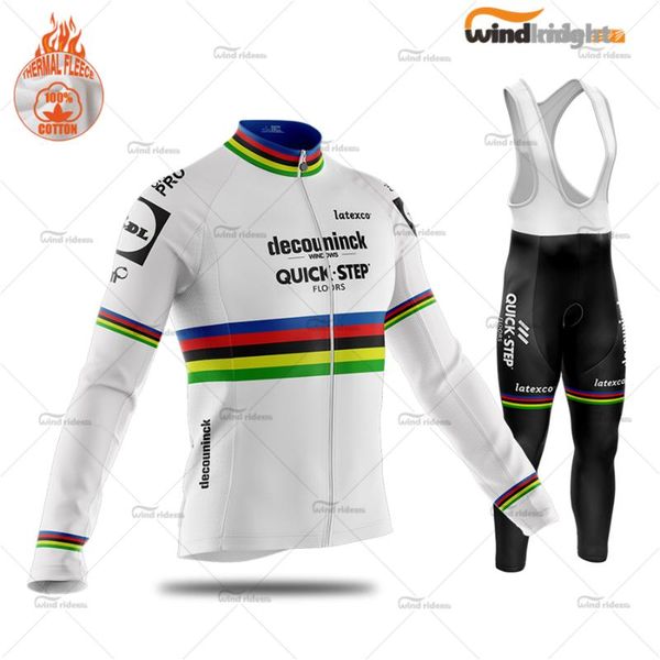 winter quick step fleece pro cycling jersey set mountian bicycle clothes wear ropa ciclismo racing bike sets, Black;blue
winter quick step fleece pro cycling jersey set mountian bicycle clothes wear ropa ciclismo racing bike sets, Black;blue