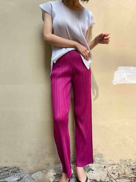 women's pants & capris miyake pleated pants women fall clothing color summer korean high waist casual classic basic ankle-length s, Black;white
women's pants & capris miyake pleated pants women fall clothing color summer korean high waist casual classic basic ankle-length s, Black;white