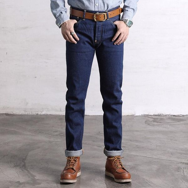 sd-107b read description 12.5oz weight indigo selvage washed denim pants sanforized jean men's jeans, Blue
sd-107b read description 12.5oz weight indigo selvage washed denim pants sanforized jean men's jeans, Blue