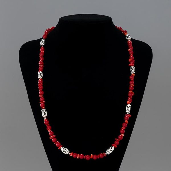 chains jaeeyin 2021 arrivals fashion ethnic red beads string up with natural coral religious accessory statement classic necklace, Silver
chains jaeeyin 2021 arrivals fashion ethnic red beads string up with natural coral religious accessory statement classic necklace, Silver