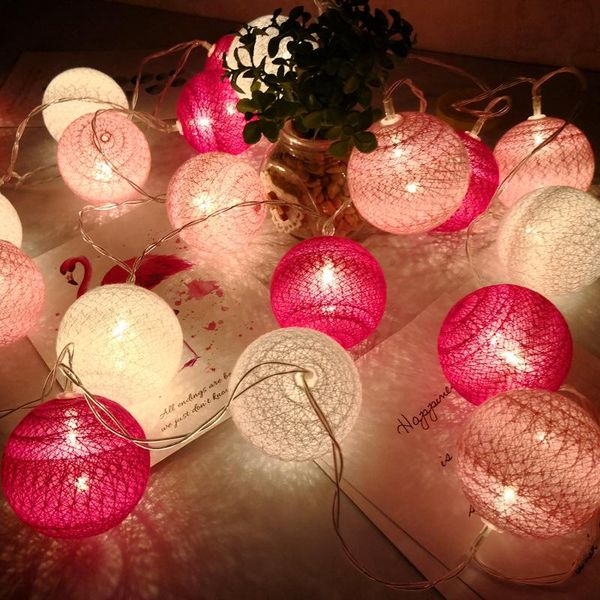 20 lights cotton ball light string outdoor garland holiday wedding christmas party bedroom fairy decoration decorative objects & figurines
20 lights cotton ball light string outdoor garland holiday wedding christmas party bedroom fairy decoration decorative objects & figurines