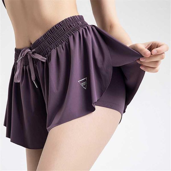 women's shorts fast drop yoga clothing suit bra underwear running fitness sports anti-empty fake two-piece skirt loose, White;black
women's shorts fast drop yoga clothing suit bra underwear running fitness sports anti-empty fake two-piece skirt loose, White;black