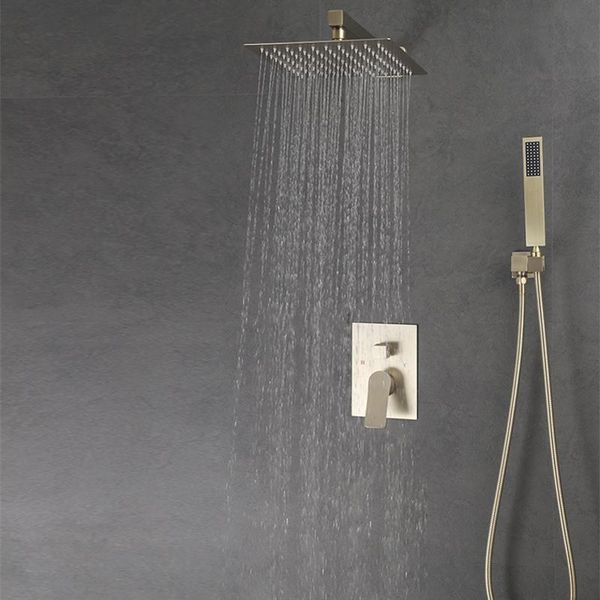bathroom products brushed gold shower faucet set in-wall ultrathin rainfall cold water mixer tap golden kit sets
bathroom products brushed gold shower faucet set in-wall ultrathin rainfall cold water mixer tap golden kit sets
