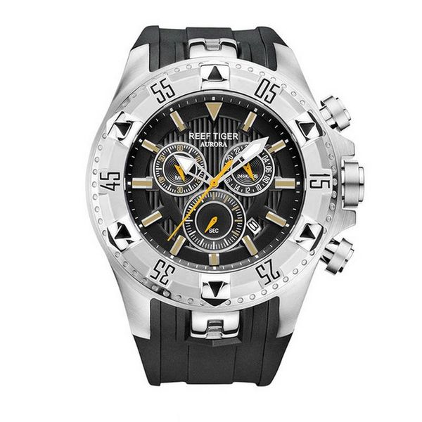 wristwatches men sport waterproof watch,mens wrist watches reef tiger man quartz chronograph wristwatch big relogio masculino military rga30, Slivery;brown
wristwatches men sport waterproof watch,mens wrist watches reef tiger man quartz chronograph wristwatch big relogio masculino military rga30, Slivery;brown