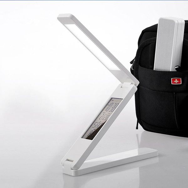 book lights multifunction portable folding led light reading calendar alarm clock temperature mini table lamp
book lights multifunction portable folding led light reading calendar alarm clock temperature mini table lamp