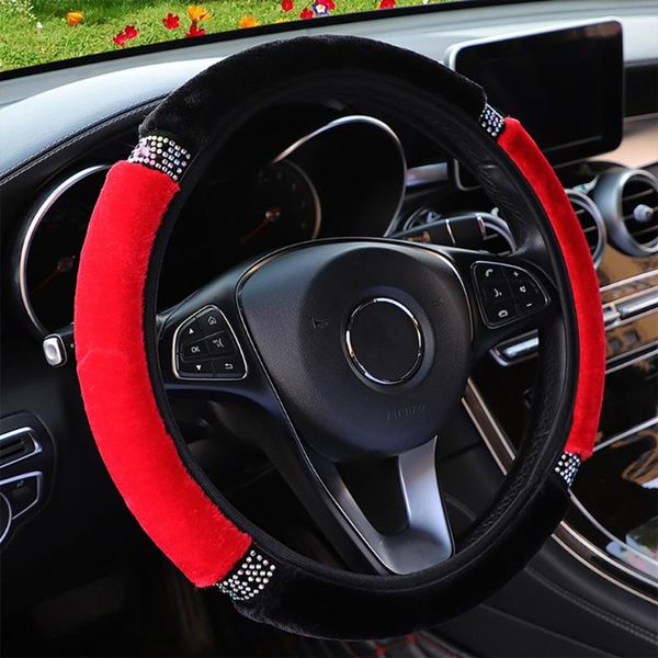 steering wheel covers 15inch bling rhinestones car cover for winter warm fleece car-styling auto accessories
steering wheel covers 15inch bling rhinestones car cover for winter warm fleece car-styling auto accessories