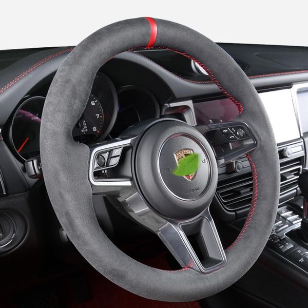 alcantara car steering wheel cover for porsche macan cayenne 2010-2020 panamera auto parts automotive interior car assessoires
alcantara car steering wheel cover for porsche macan cayenne 2010-2020 panamera auto parts automotive interior car assessoires