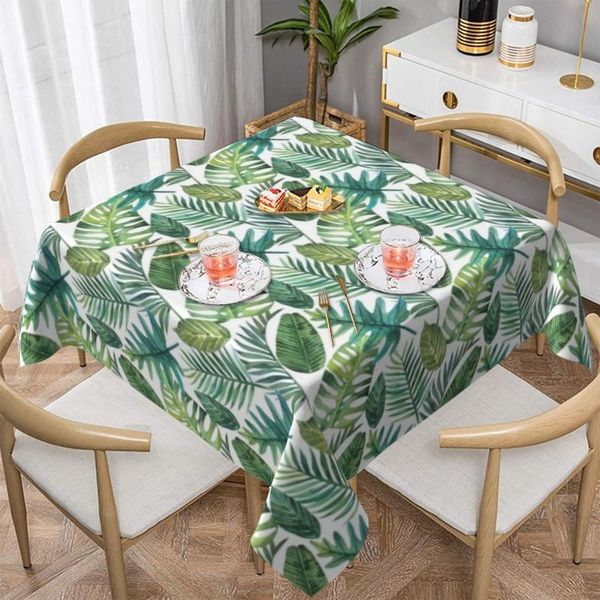 table cloth leaves tablecloth kitchen polyester cover beautiful decoration custom