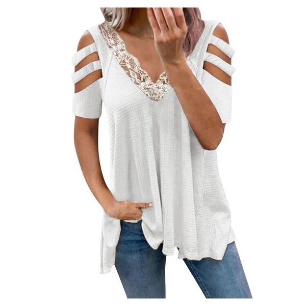 women's blouses & shirts white foe female hollow out plus size clothes fashion v-neck lace patchwork shirt short sleeves blouse
women's blouses & shirts white foe female hollow out plus size clothes fashion v-neck lace patchwork shirt short sleeves blouse